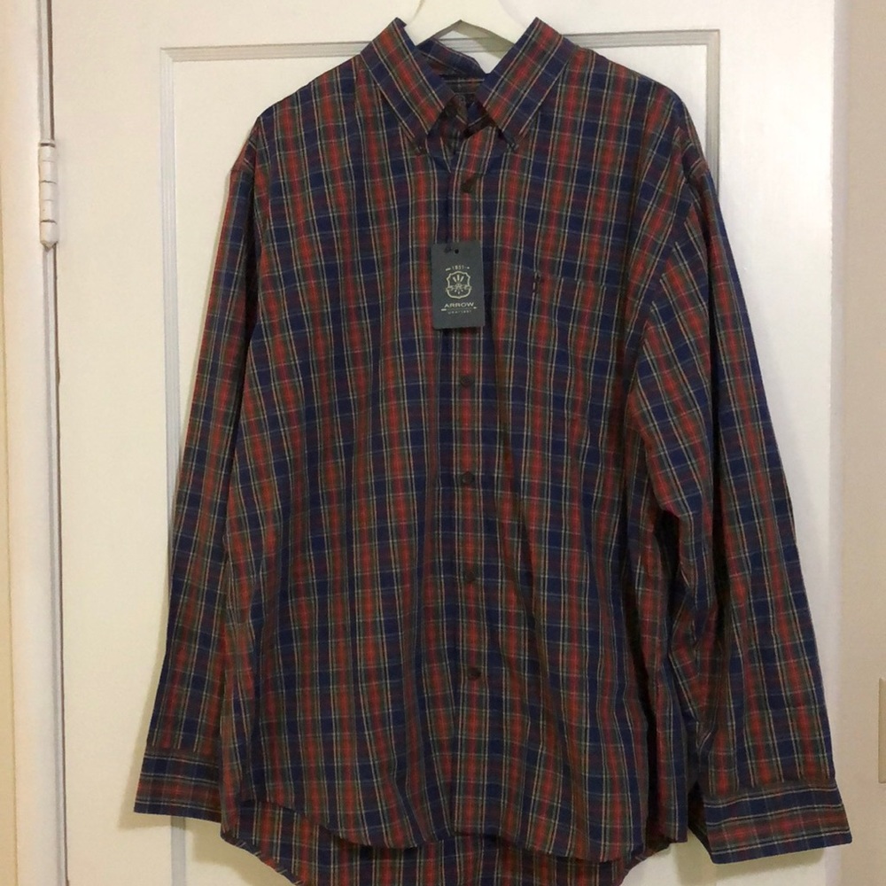 Arrow Long Sleeve Button Up Shirt